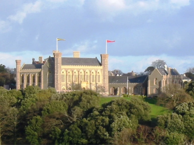 Victoria College view from Fort Regent